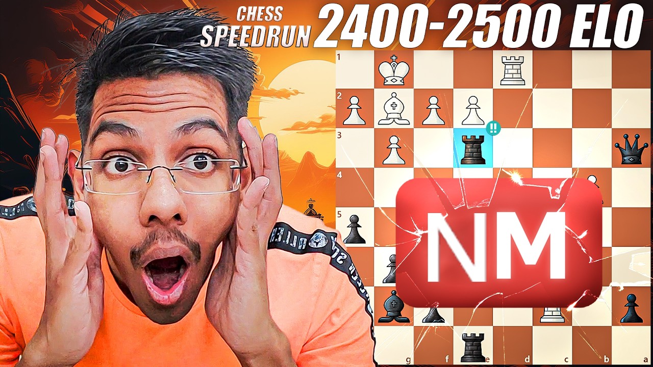 Can I beat a National Chess Master? | Chess Rating Climb 2400 to 2500 ELO