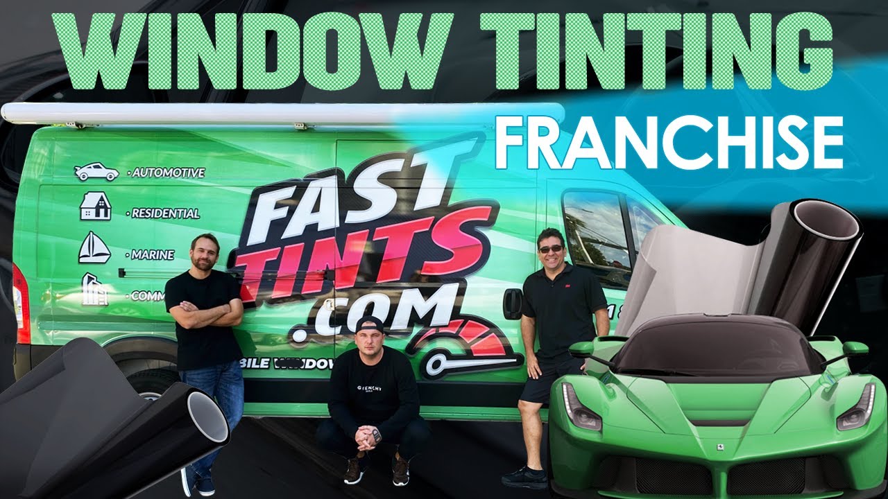 Fast Tints Franchise - Mobile Window Tinting Company does Investigator's Lamborghini Urus