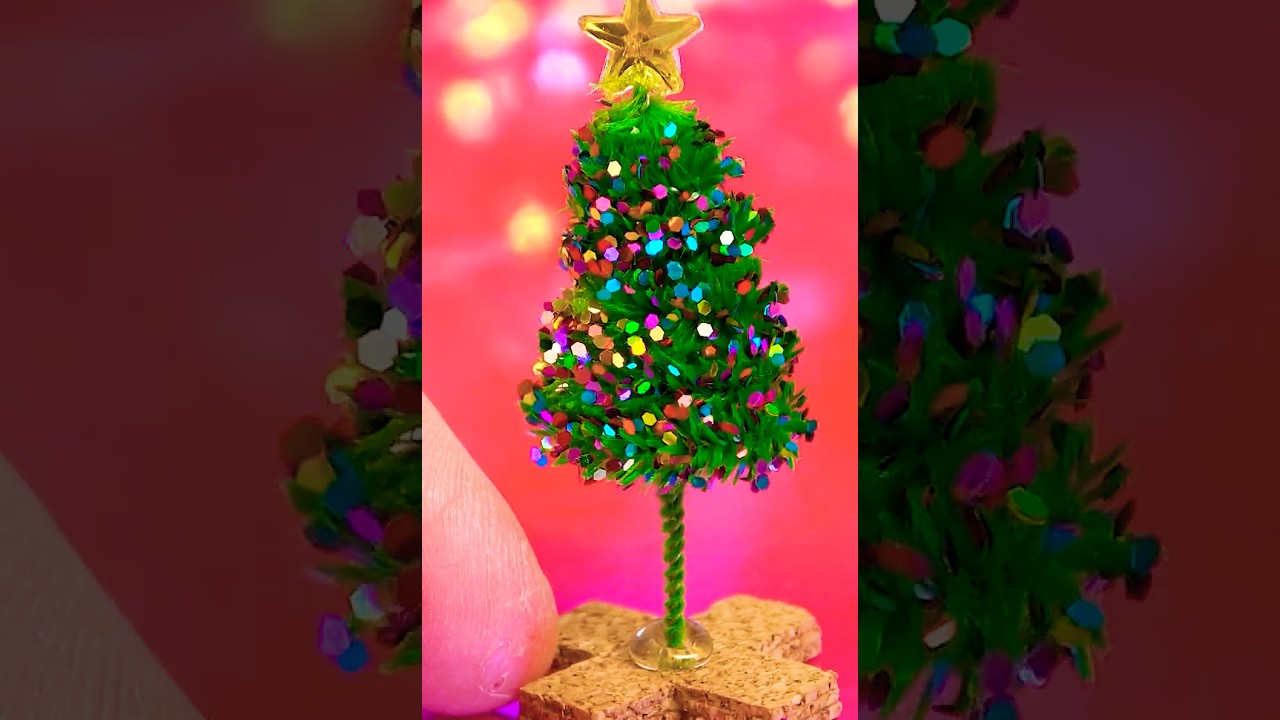 DIY Miniature Christmas Tree