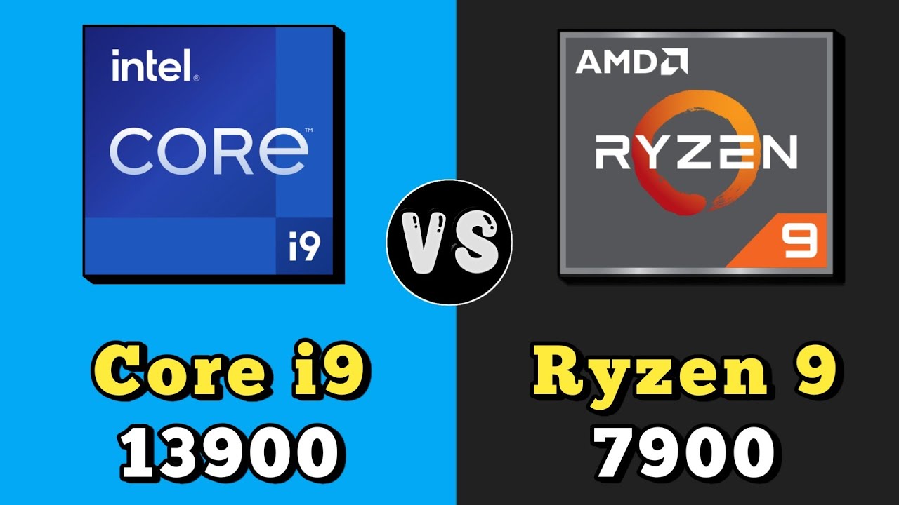 Core i9 13900 vs Ryzen 9 7900 Processor 🔥 || Intel Core i9 13900 vs AMD Ryzen 9 7900