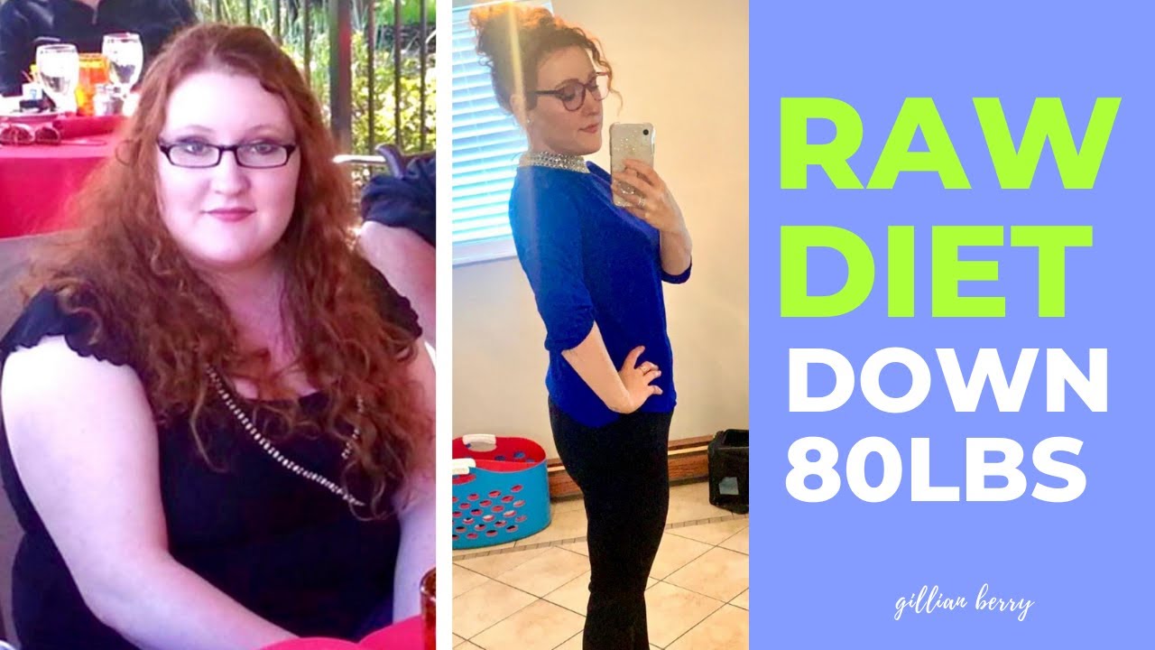 RAW VEGAN DIET BEFORE + AFTER STORY (Dramatic Transformation)
