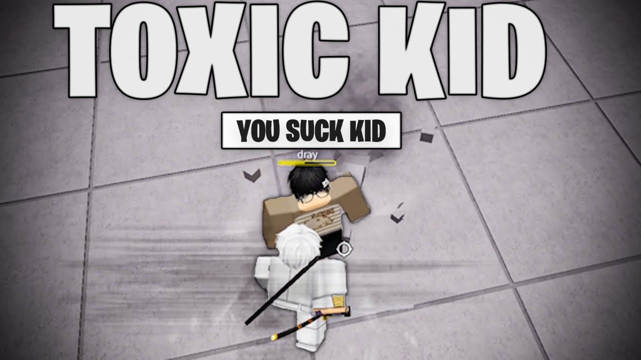 Toxic 13 Year OLD Kept TARGETING Me in Roblox The Strongest Battlegrounds