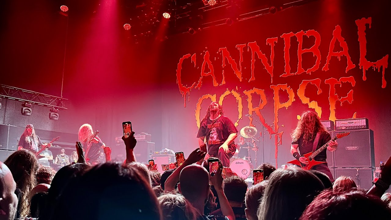 CANNIBAL CORPSE - STTEOTD + SR&S + Hammer Smashed Face @ Doornroosje, Nijmegen - NL 2024 LIVE