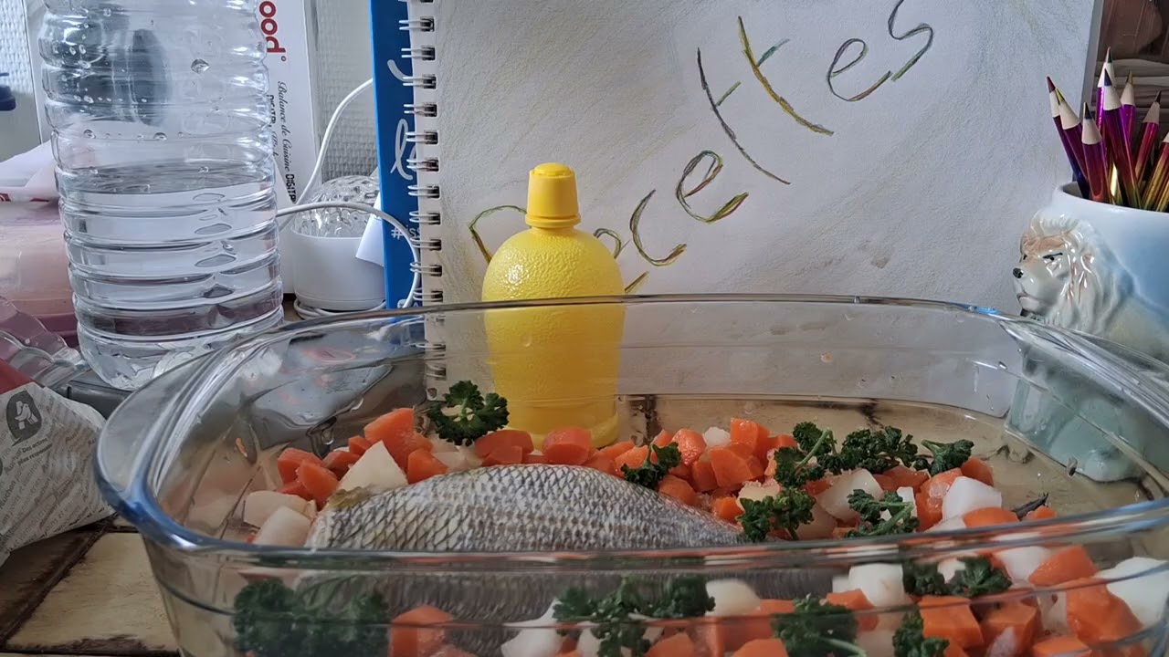 Recette dorade grises aux petits légumes 