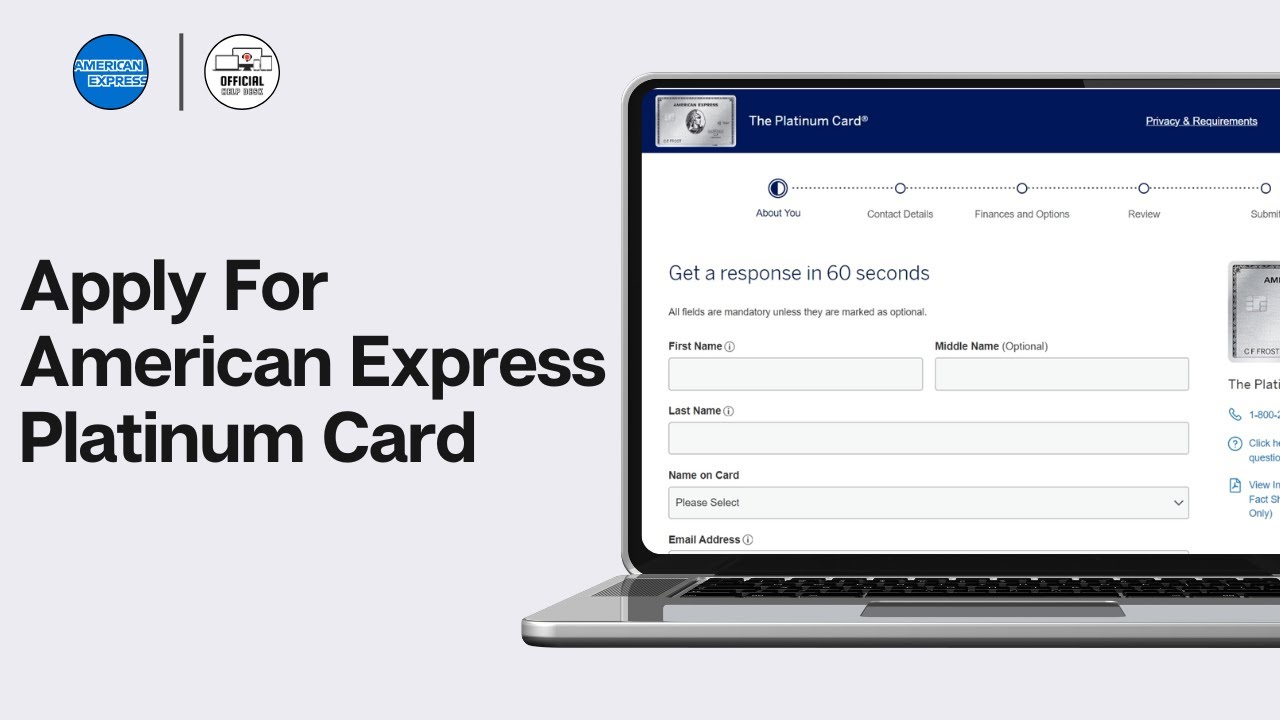 How To Apply For American Express Platinum Card 2024 (Step By Step Guide)