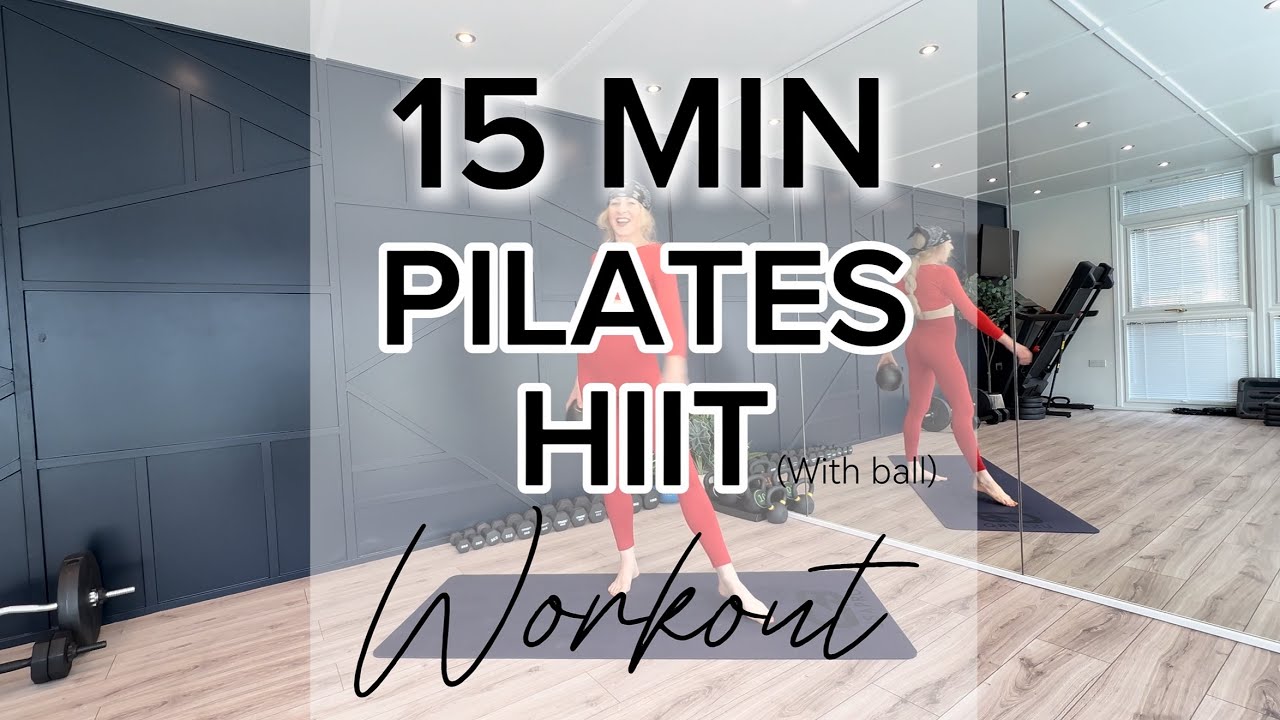 🔥 15 Minute Pilates HIIT Workout (With Ball) | Low Impact, Core Focused 🔥