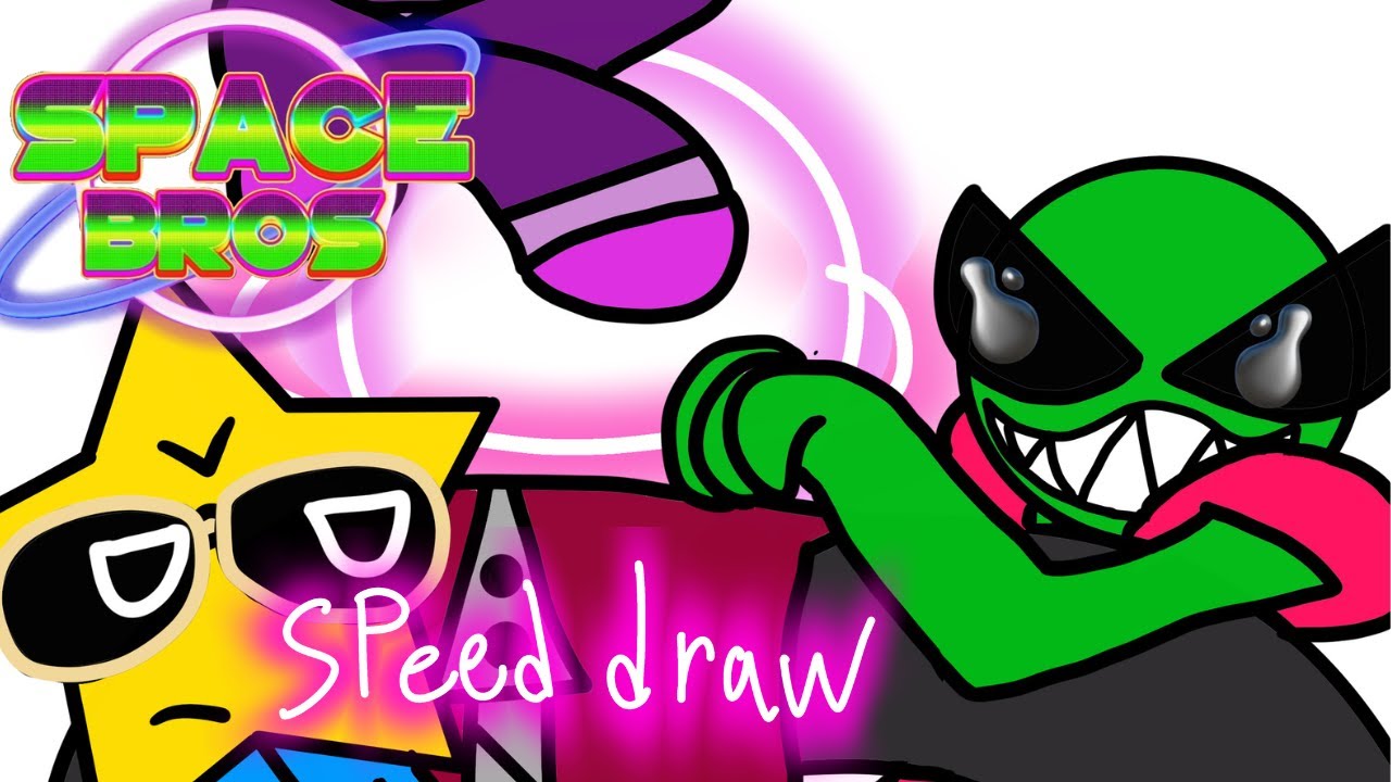 Best fwends-Space Bros Speedraw