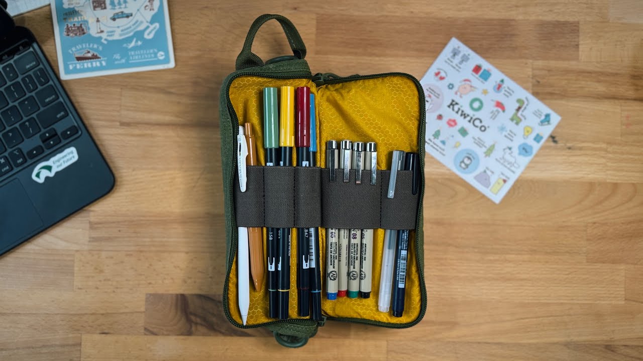 What Makes the Lochby Venture Pouch so Unique? // Stationery and Tech Pouch