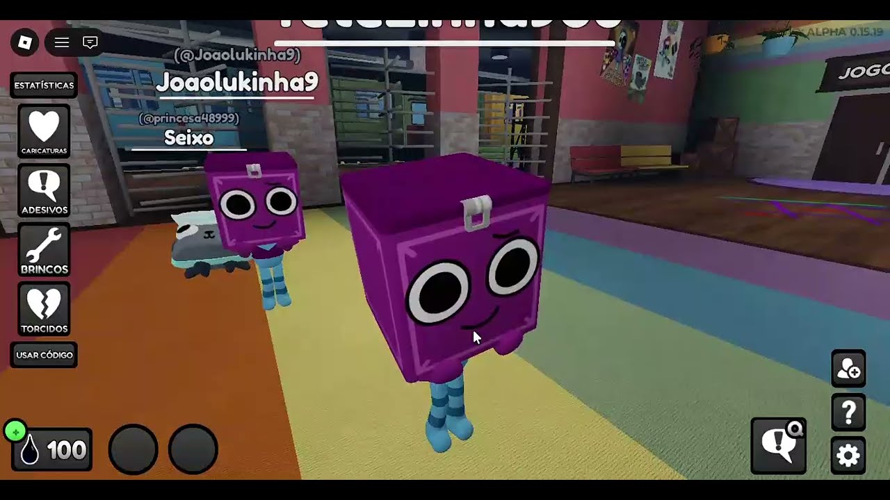 Jogando Dandys World e se divertindo :D