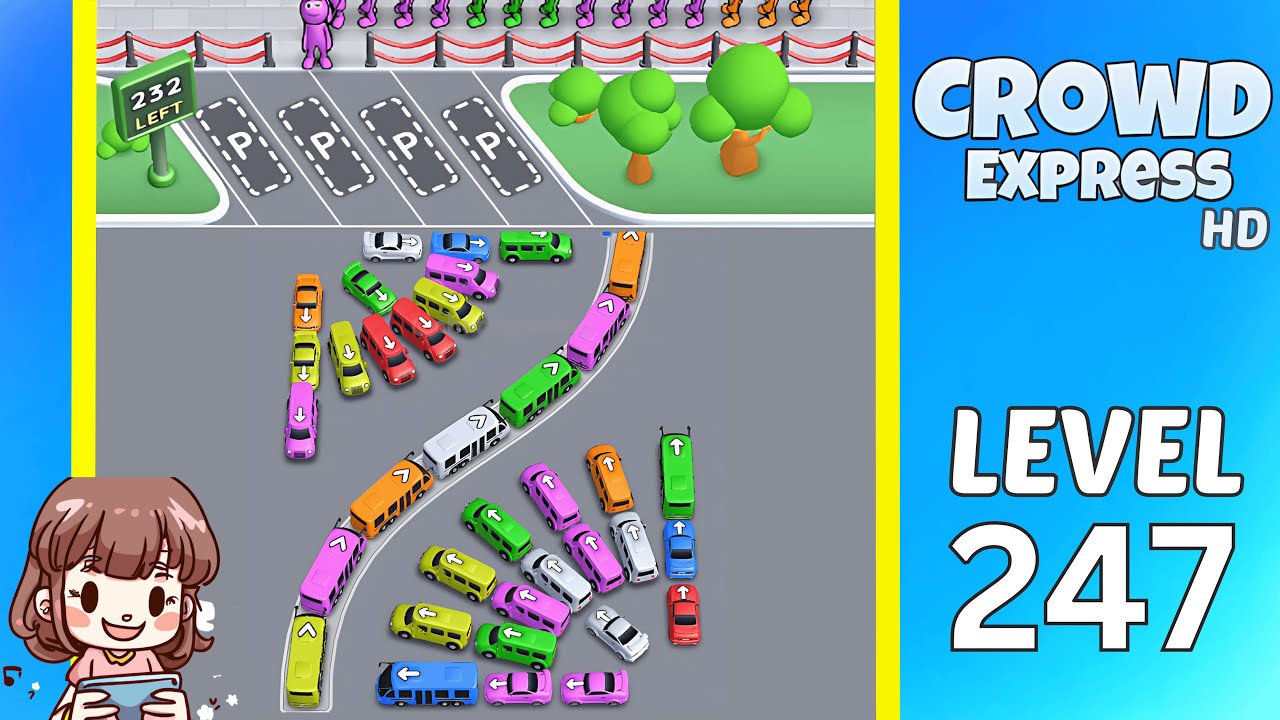 Crowd Express Level 247 Solution Walkthrough