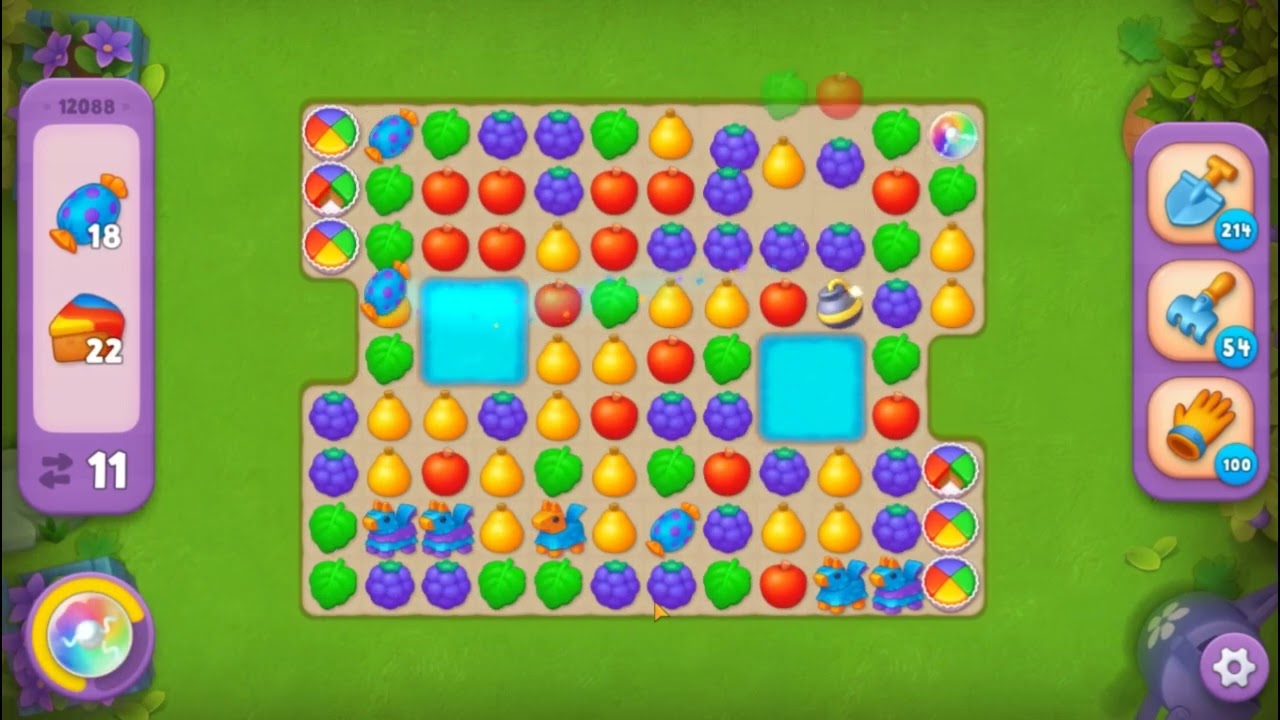 Gardenscapes Level 12088 (Super Hard) No Boosters #Nuikin