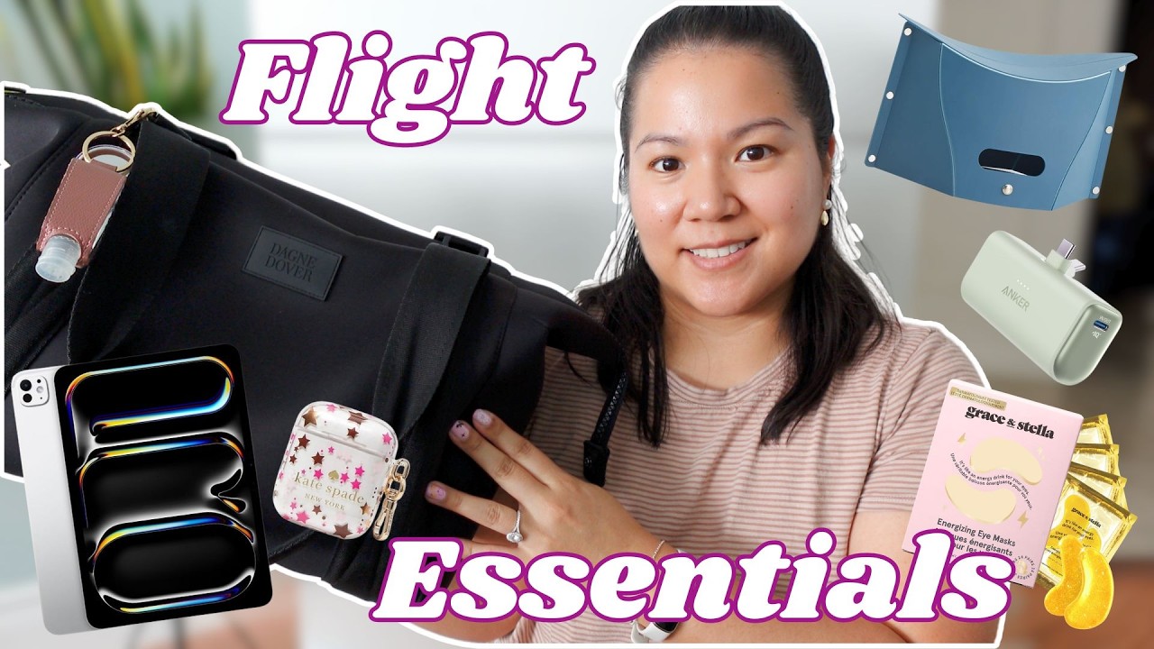 What's in My Personal Bag for Flights | Travel Must-Haves
