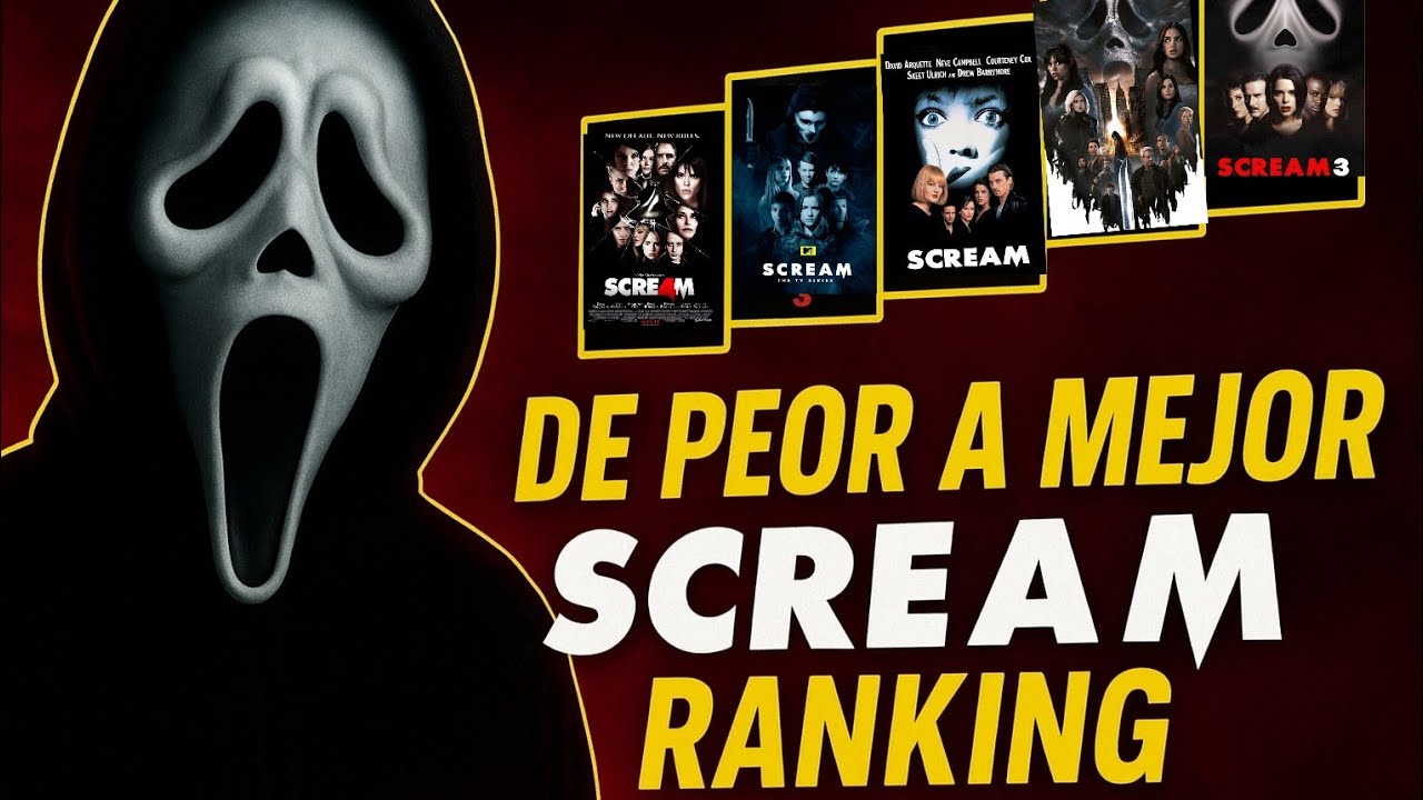 ¿Cuál es la mejor película de Scream? Ranking 