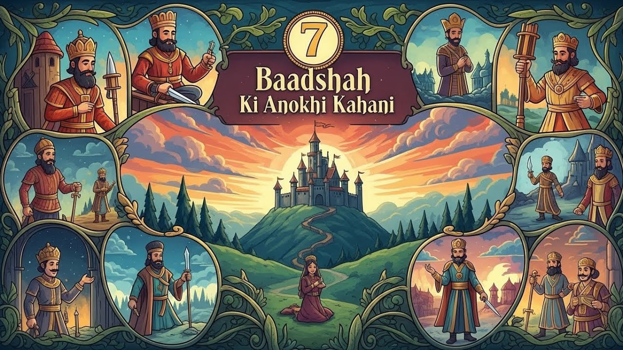 🔥Saat Baadshah Ki Anokhi Kahani | Jo Soch Badal De, Zindagi Badal De,Amazing Hindi Urdu moral story💥