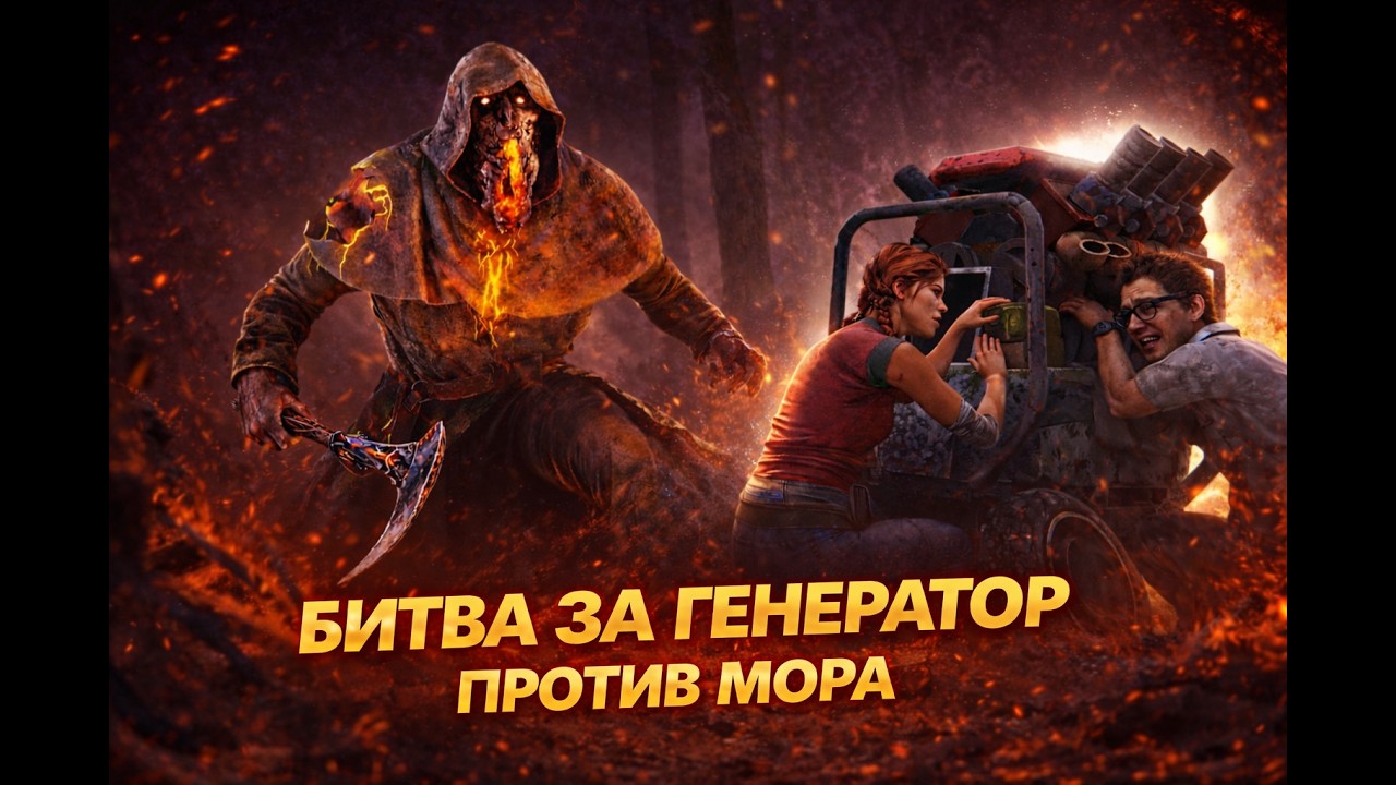 Битва за генератор против Мора Dead by Daylight