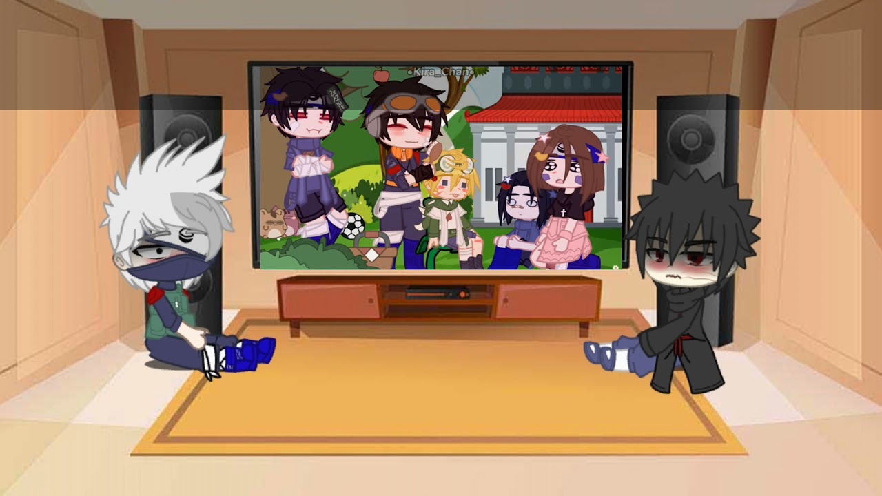 Kakashi y Obito reaccionan al kakaobi/Tobidei/Kakairu 1/??•Gacha_Club•♡Neko-Chan♡