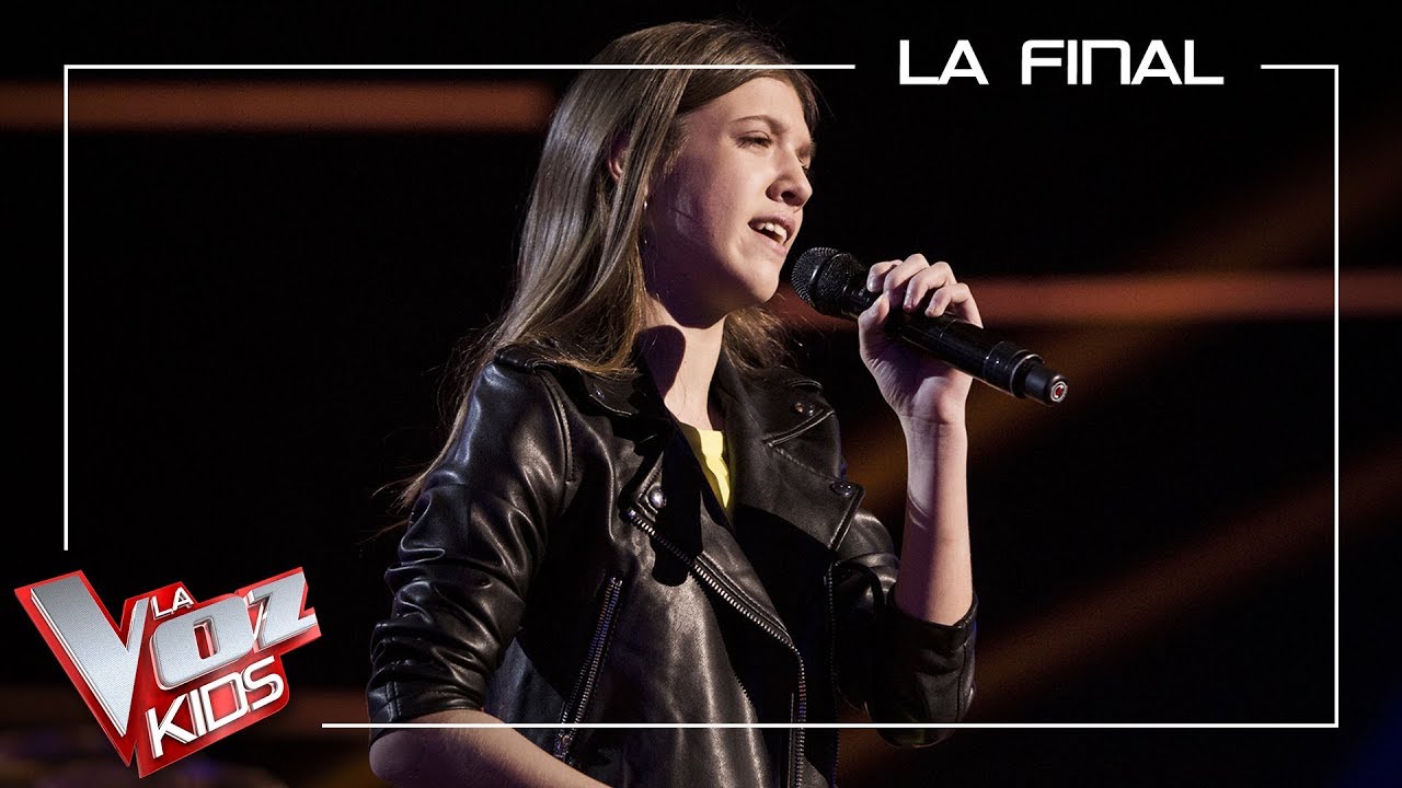 Patricia García canta 'Y ahora' | Final | La Voz Kids Antena 3 2019