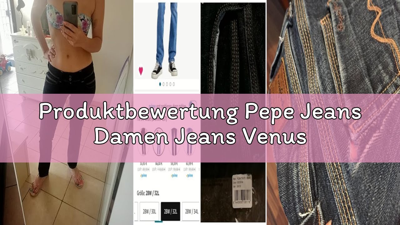 Produktbewertung Pepe Jeans Damen Jeans Venus