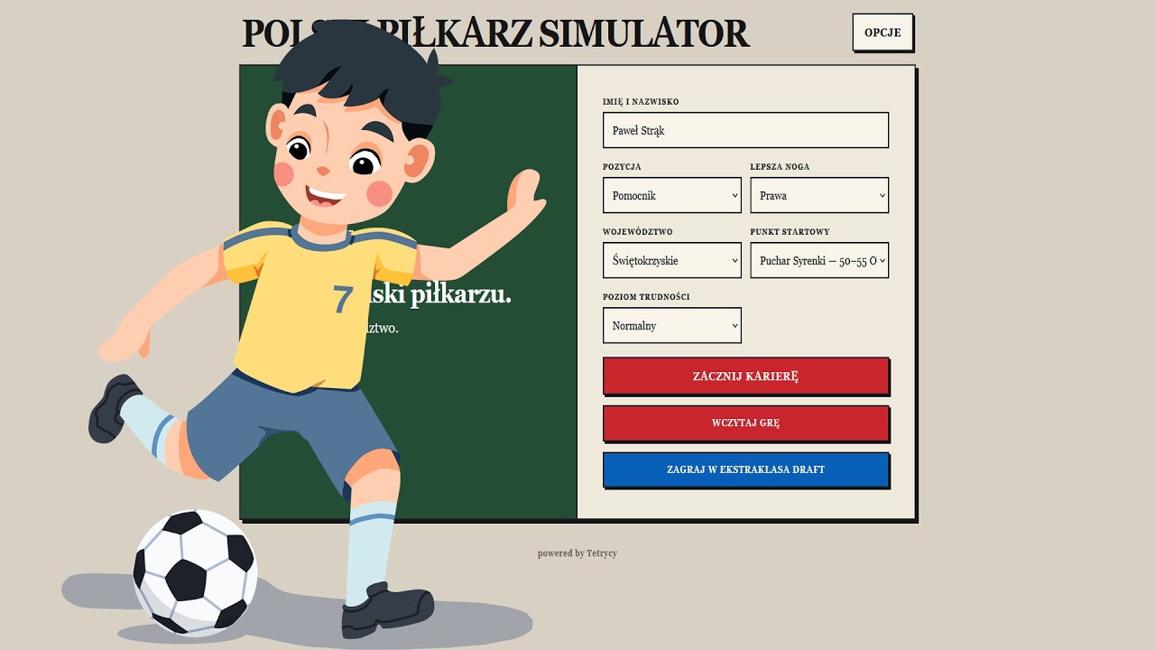 B-Klasa i tabele w aktualizacji do Symulatora Polskiego Piłkarza od TETRYK&Oacute;W.