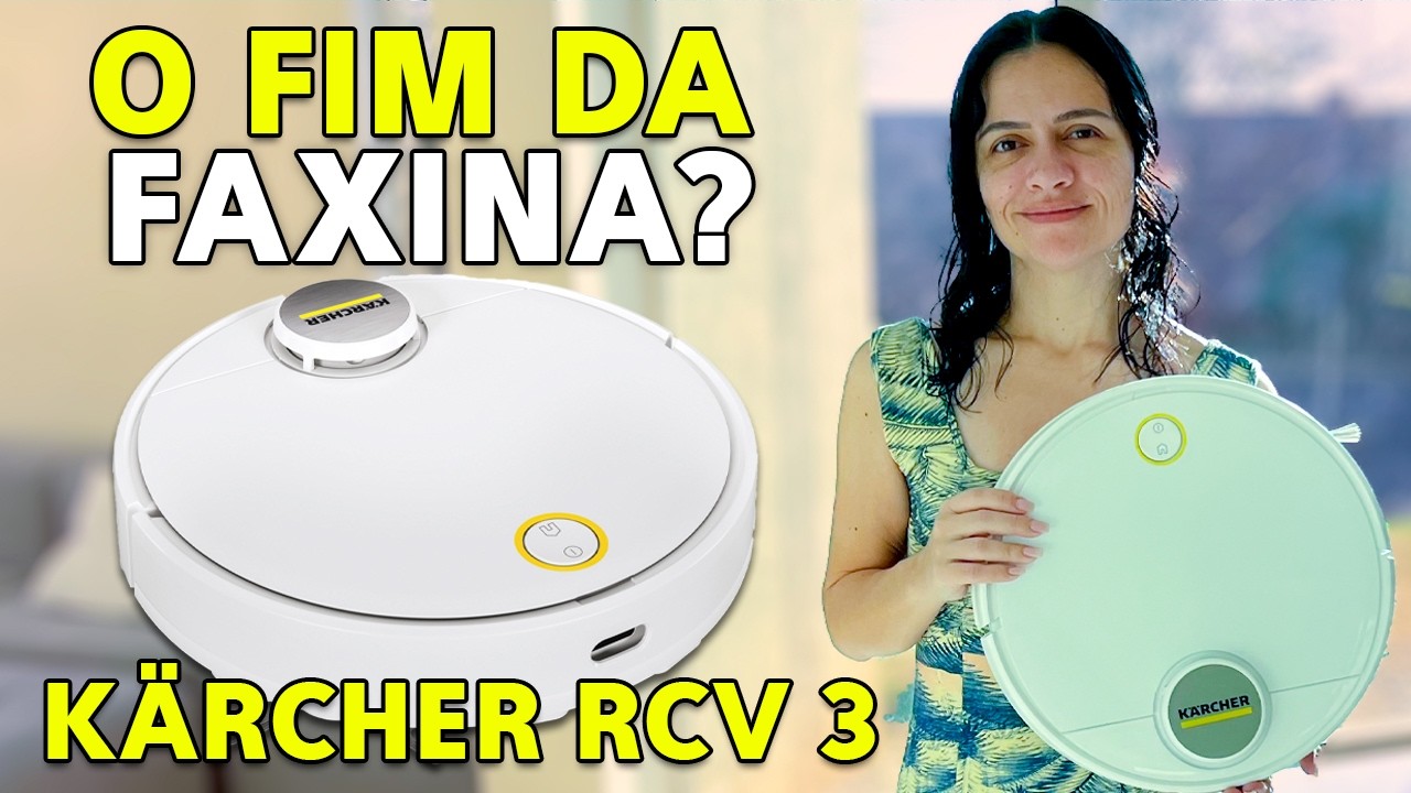 Kärcher RCV 3: Robô Aspirador que Mapeia e Passa Pano que VAI REVOLUCIONAR sua limpeza! (Review)🤯