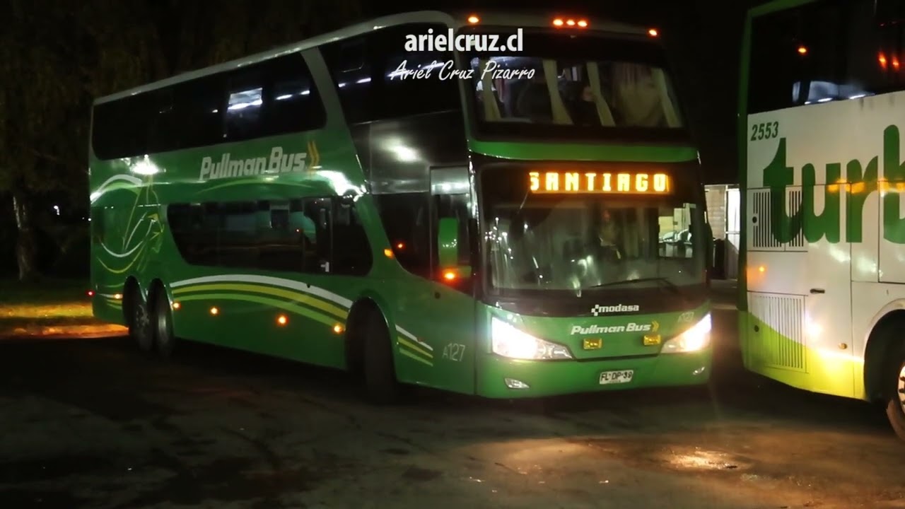 Pullman Bus A127 | Modasa Zeus - Scania K410 FLDP39 | Valdivia - Santiago