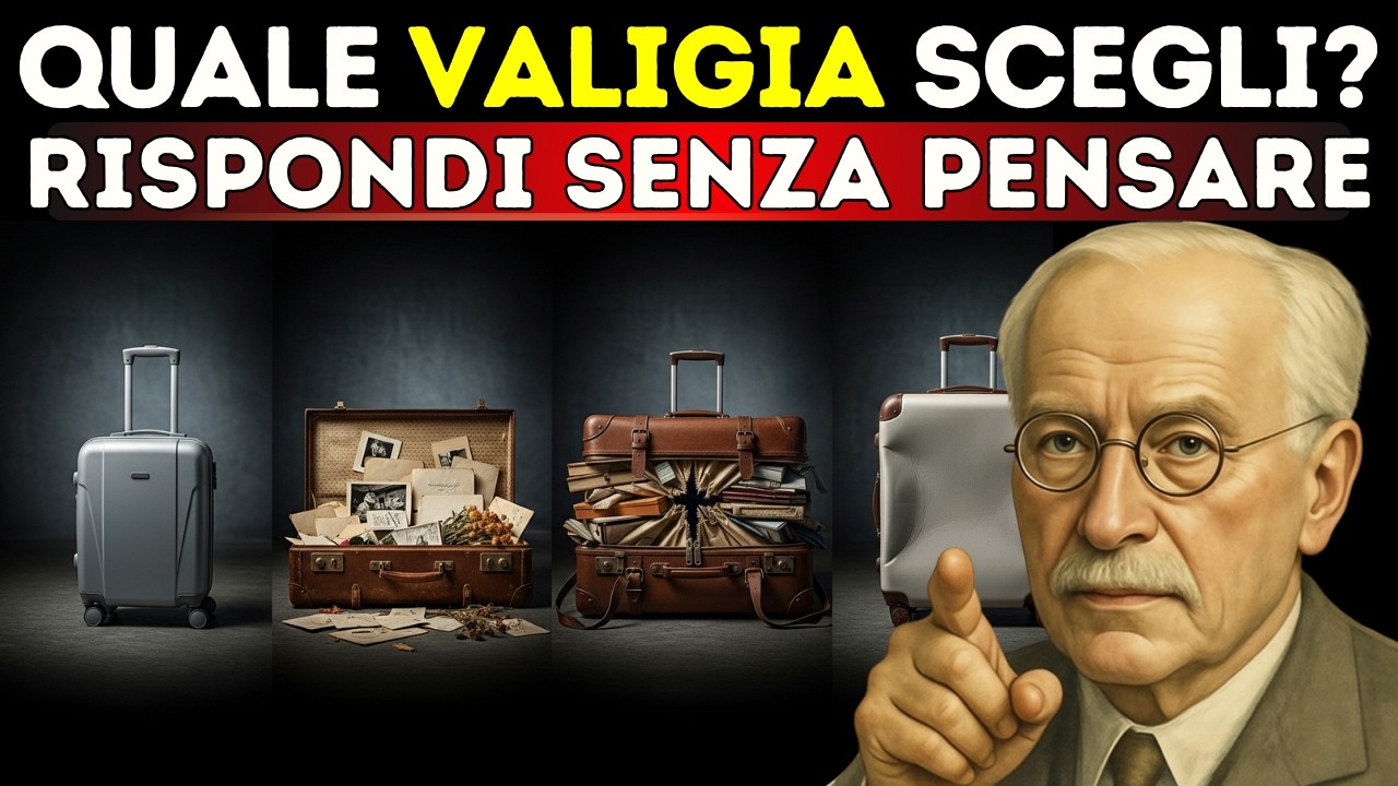 LA VALIGIA CHE SCEGLI RIVELA QUALE BAGAGLIO EMOTIVO STAI PORTANDO | CARL JUNG