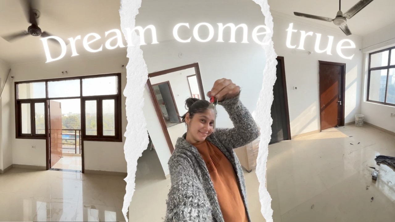 A Dream Came True ✨ | From Hostel to New Home