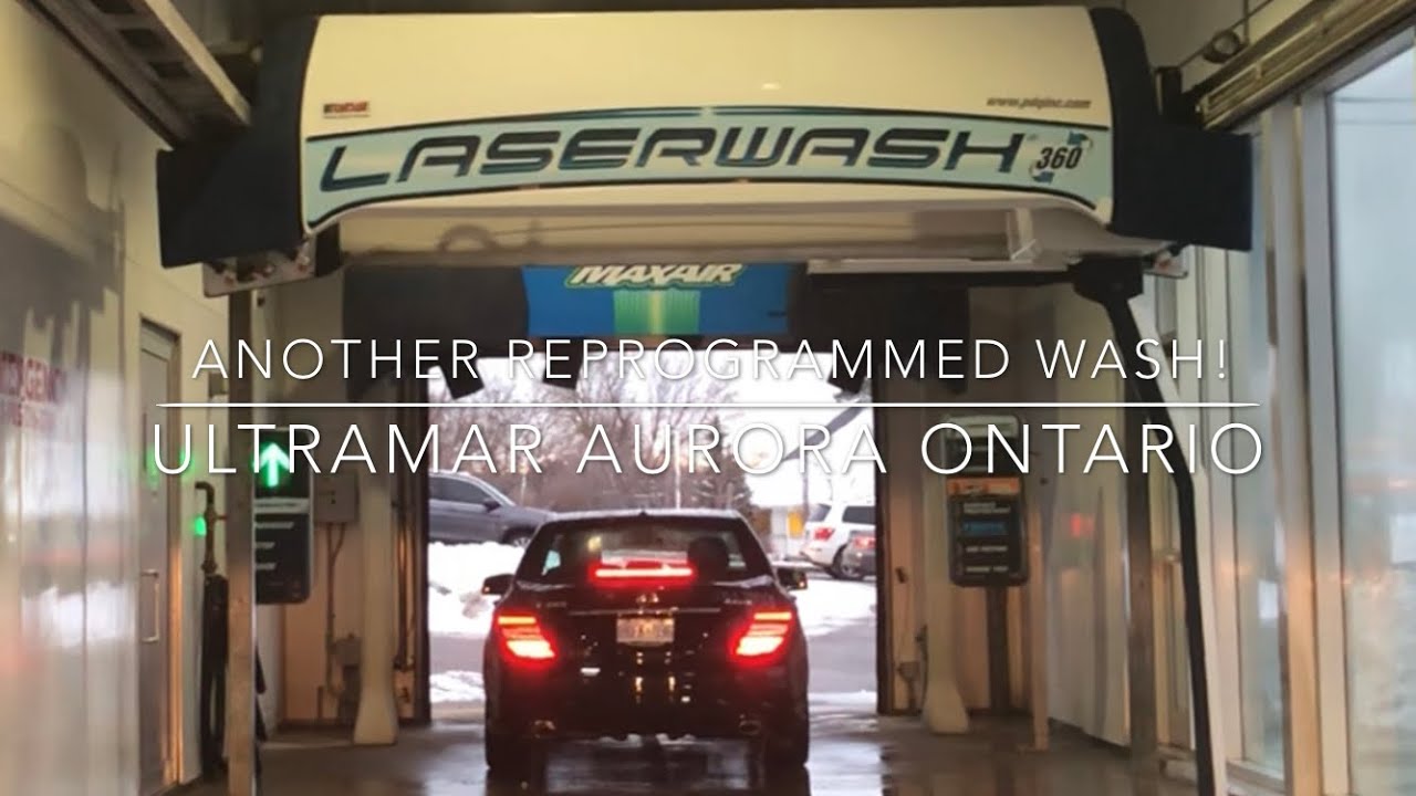 Потрясающая перепрограммированная мойка LaserWash 360 на автомойке Ultramar в Авроре