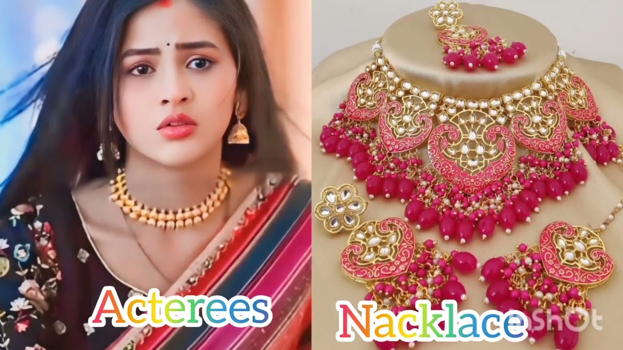 all 💕acterees v's Nacklace👑 #anmol ruhi pallvi naira palak #dangaltv #ringtone #viralvideo