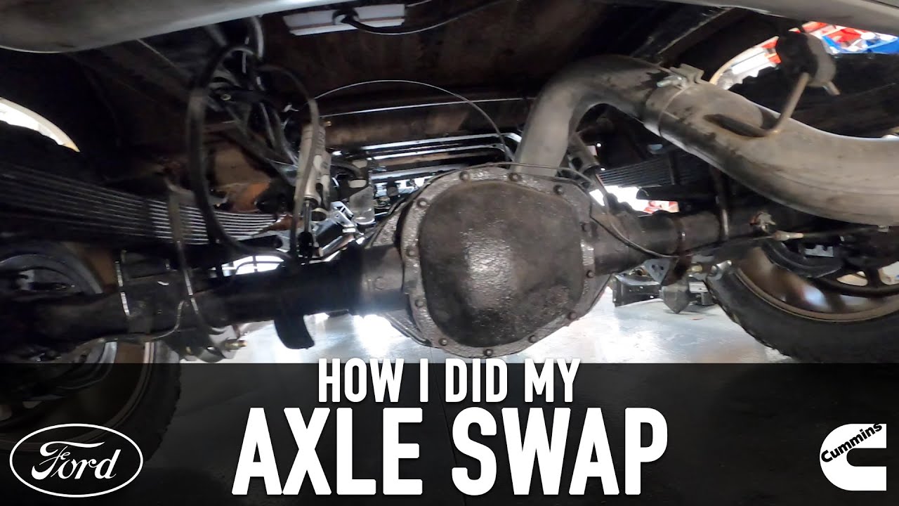 Dana Axle Swap my 1972 Ford F-250 Bumpside Fummins