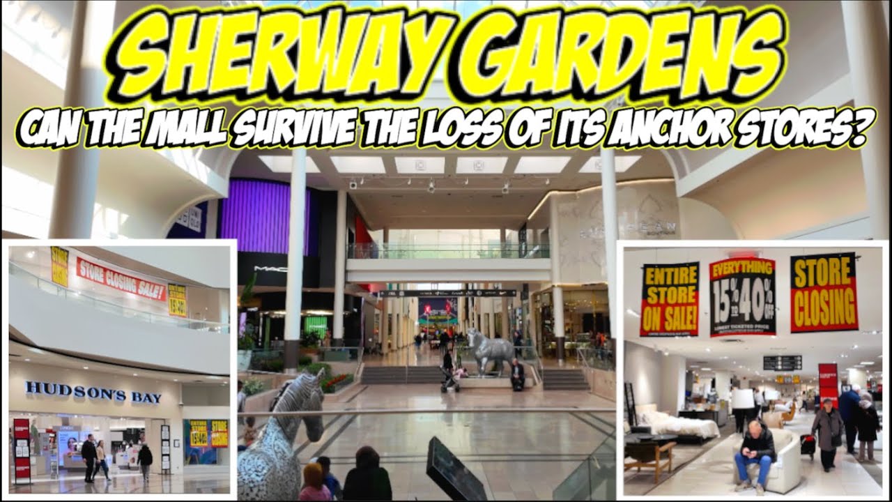 An Anchorless Mall? Walking Toronto's Sherway Gardens & The Liquidation Of The Bay & Saks Stores