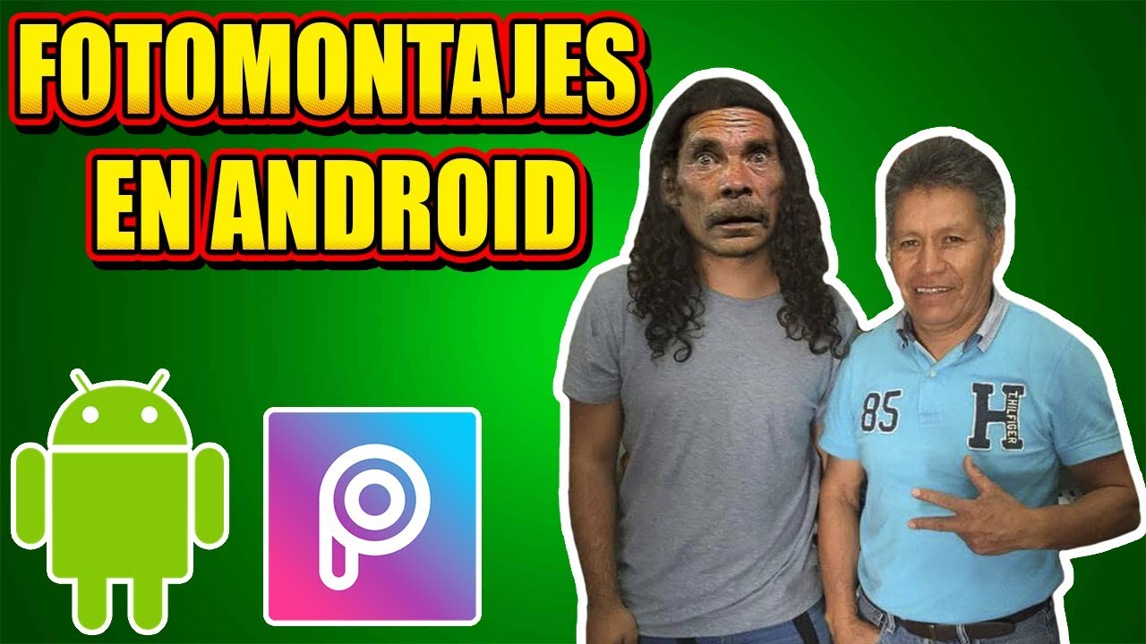 Como Hacer Montaje De Rostros En Android Fácil/Sencillo