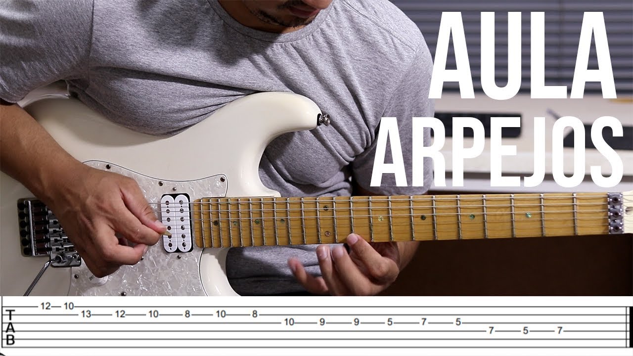Video Aula Arpejos Águas Profundas - Guitarra (Avançado)