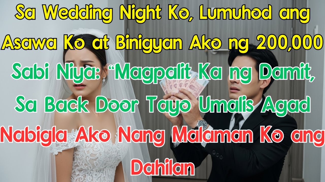 Sa Wedding Night Ko, Lumuhod ang Asawa Ko at Binigyan Ako ng 200,000, Sabi Niya: Magpalit Ka ng