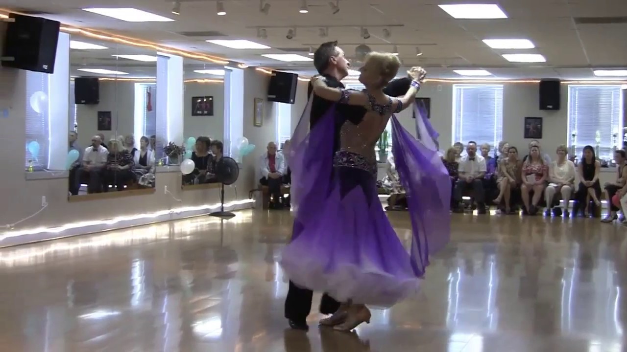Jeanette & Serguei Foxtrot 04-30-17 -- Dance Studio Lioudmila