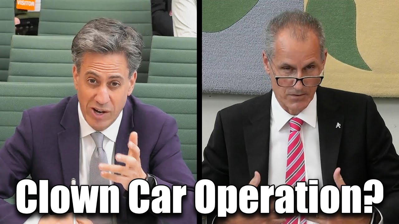 Ed Miliband Slammed in Live Select Committee &mdash; &lsquo;This Is Just Ideology!&rsquo;
