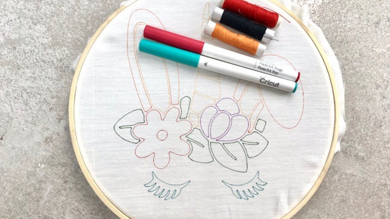 How to use your Cricut to create a Embroidery Pattern