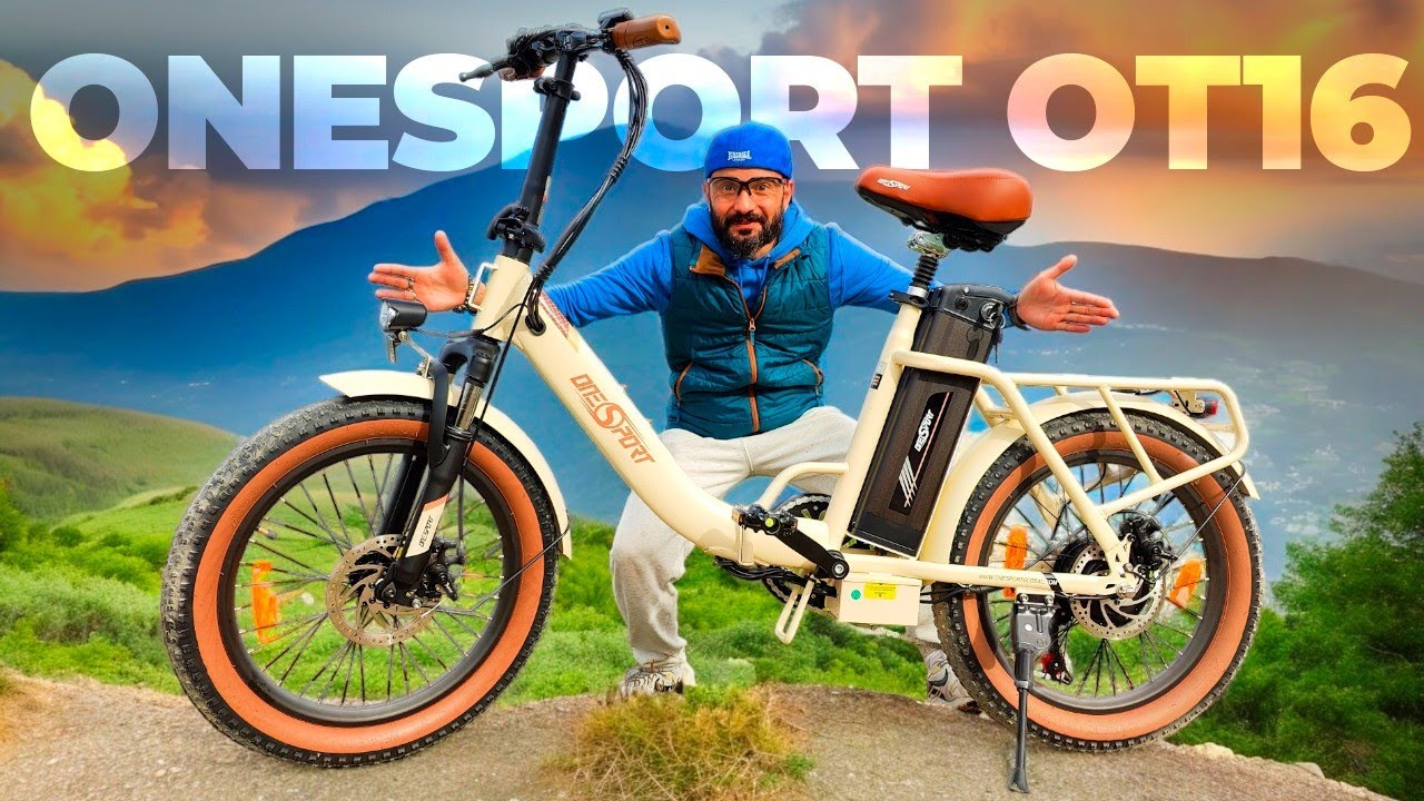Bike elétrica Utilitária que VALE MAIS do que Esperava! OneSport OT16-2