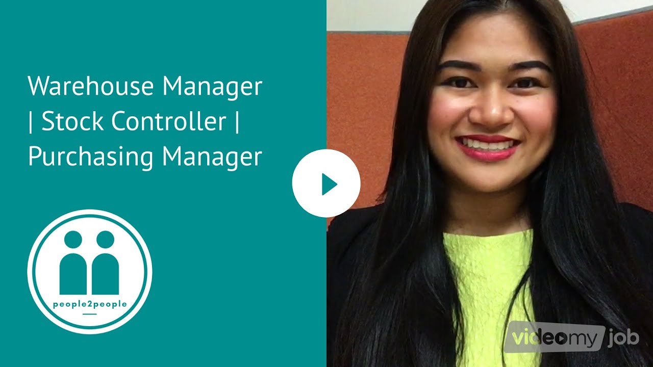 Warehouse Manager | Stock Controller | Purchasing Manager