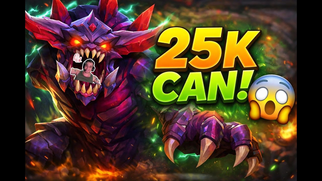 CHO’GATH HER ŞEYİ YİYOR 😱 | 25K CAN | LOL ARENA