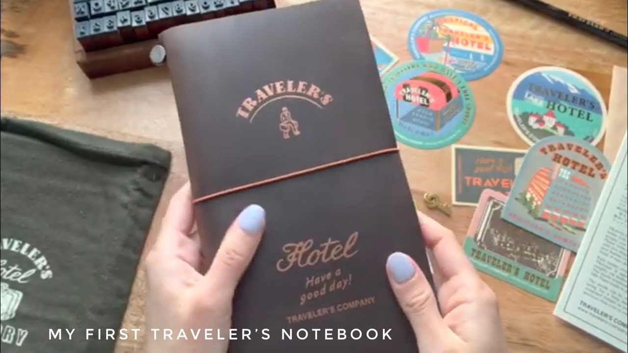 My very first Traveler's Notebook! - Hotel Limited Edition