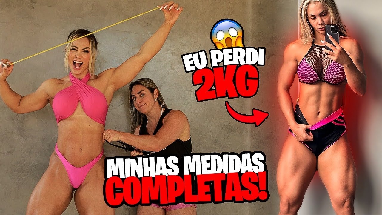 SILVIA AVALIOU O MEU SHAPE PARA COMPETIR, VOU CRESCER MAIS MASSA MUSCULAR E SUBIR 5KG