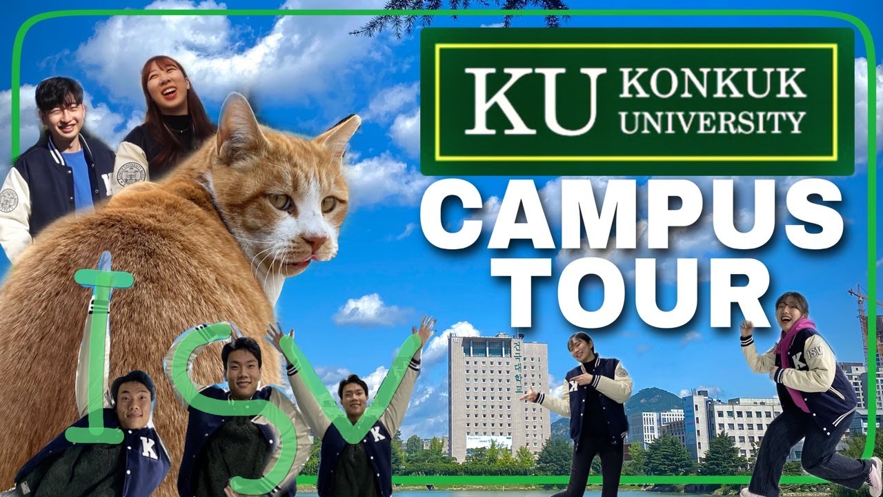 Konkuk University Campus Tour | Seoul, South Korea