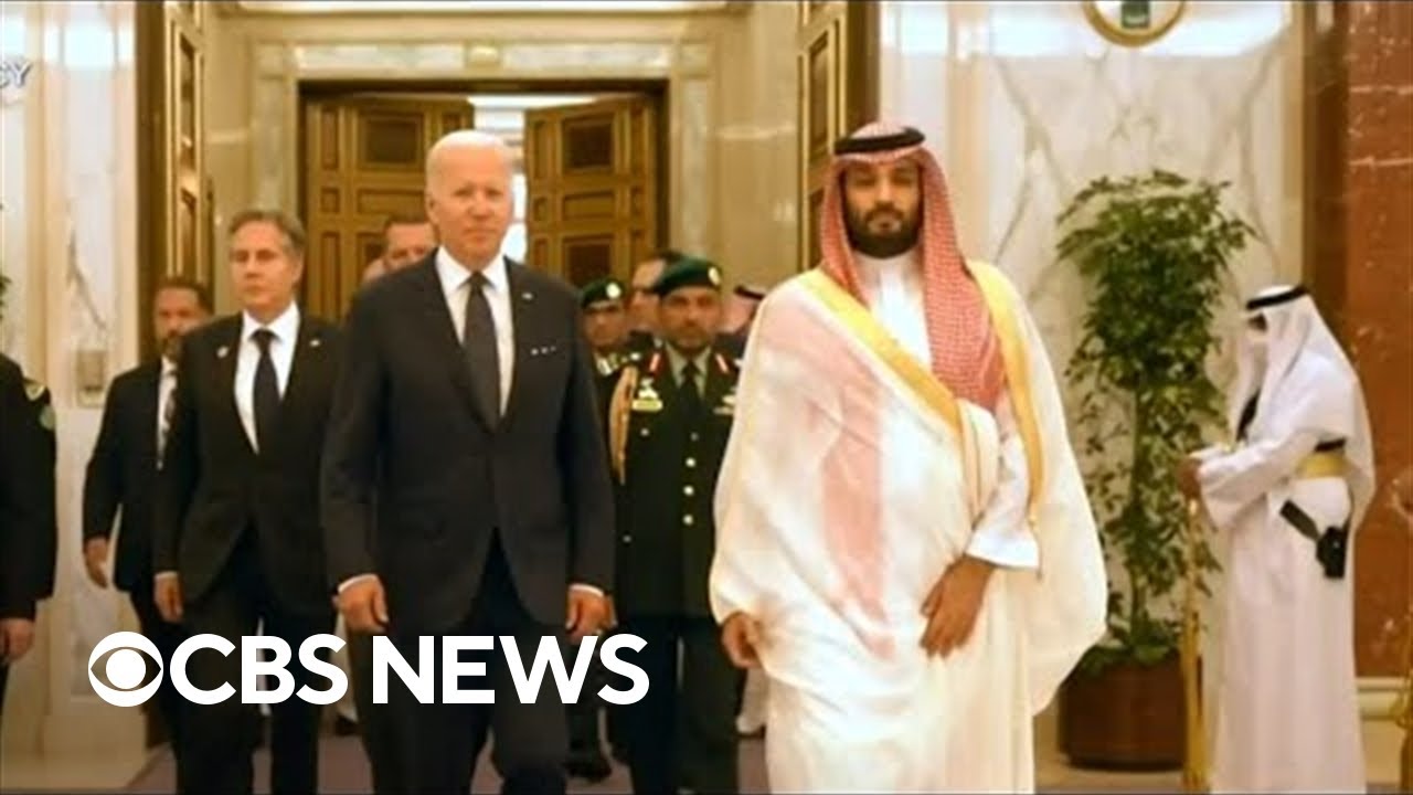 President Biden meets with Saudi crown prince during Middle East Trip