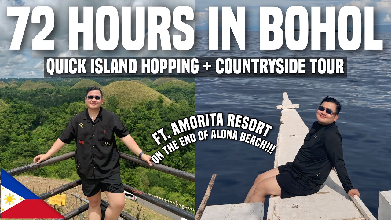 72 HOURS in BOHOL: Island Hopping & Countryside Tour 🇵🇭 | Ivan de Guzman