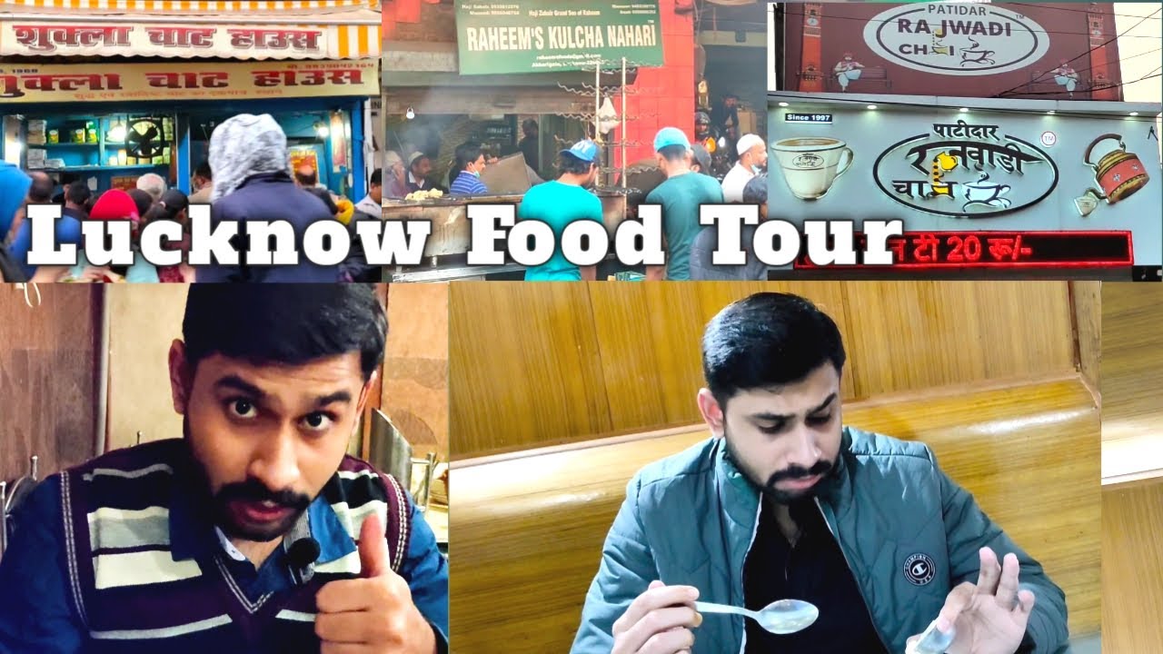 LUCKNOW MEIN STREET FOOD TOUR | BEST FOOD DESTINATIONS OF LUCKNOW | TRAVELLER PRATYANIK