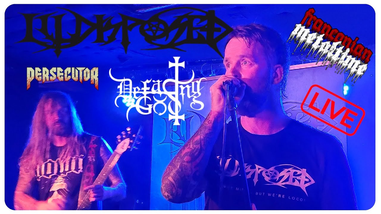 Franconian Metaltime - LIVE - Illdisposed, Defacing God, Persecutor