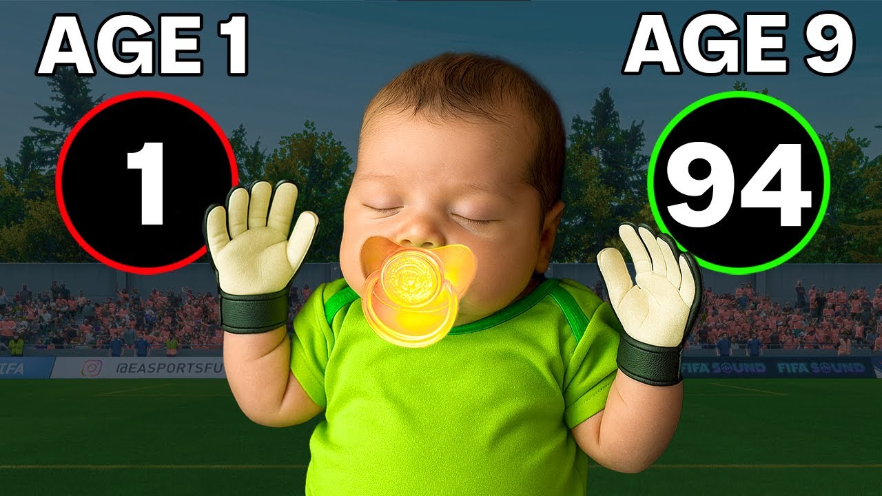 I Created A 1-Year-Old Goalkeeper with 99 Potential