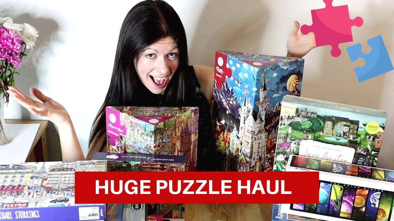 Huge New Jigsaw Puzzle Haul   Heye, Ravensburger, Schmidt, Educa, Eurographics, Galison and more