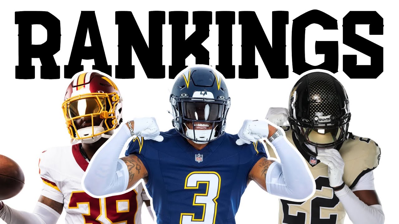 2025 NFL ALTERNATE UNIFORM RANKINGS